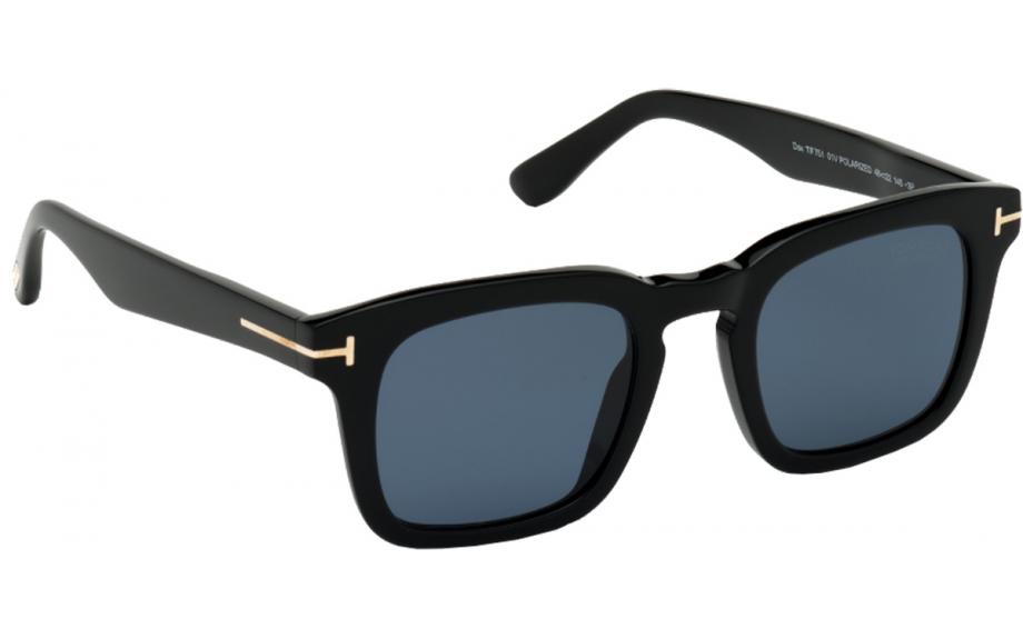 Tom Ford Dax FT0751 01V 48 Sunglasses - Free Shipping | Shade Station